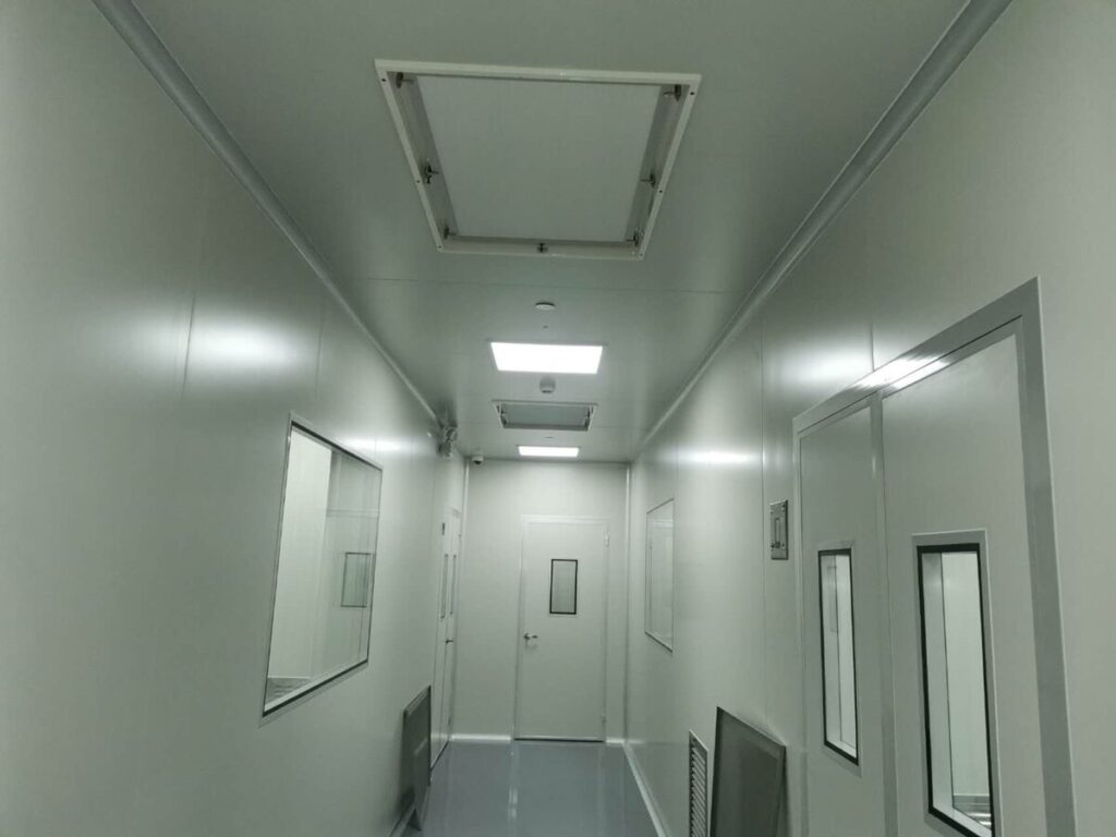 Thi công phòng sạch đạt tiêu chuẩn GMP