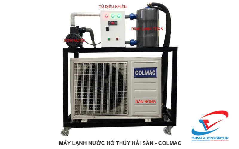 cấu tạo máy làm mát hồ cá