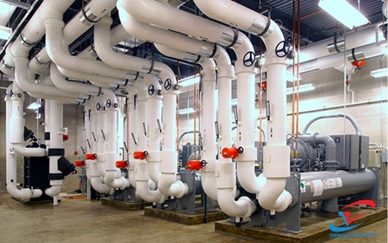 hệ thống ống gió máy lạnh trung tâm chiller