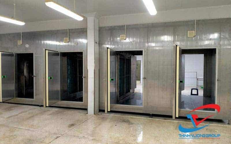 thiết kế kho lạnh xúc xích
