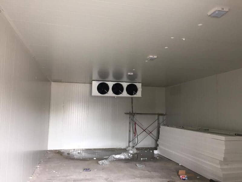 dự án kho lạnh bảo quản chả mực