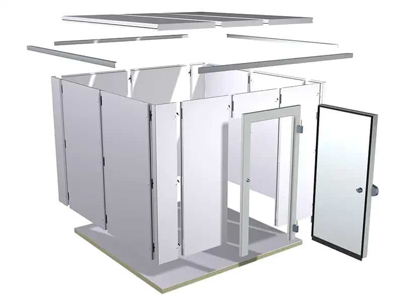 cấu tạo kho lạnh bảo quản kem